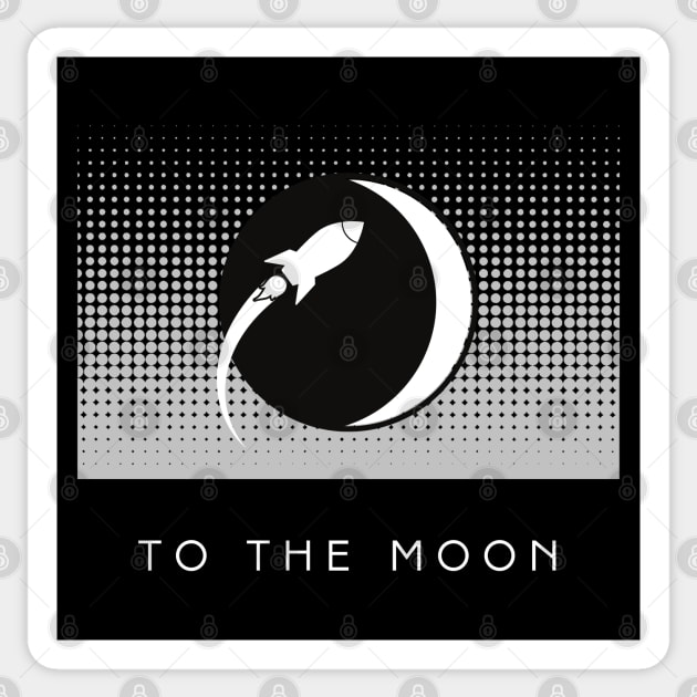 GME To the Moon Sticker by nimazu